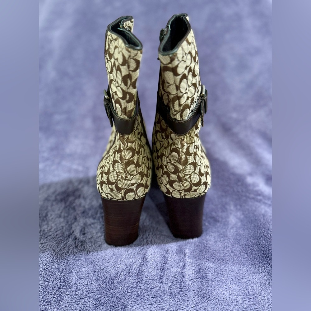 Coach Monogram Booties - Picture 4 of 10